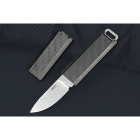 CRKT2425 Scribe 8CR13 Steel Handle Small Fixed Hunting Knife with Clip UD407659